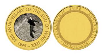 Tungsteno monedas de aleación de oro-plateado